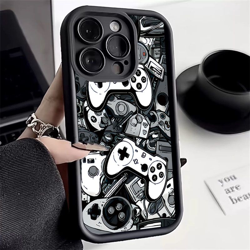Gaming Controller - Game Controller Graphic Silicone Case For