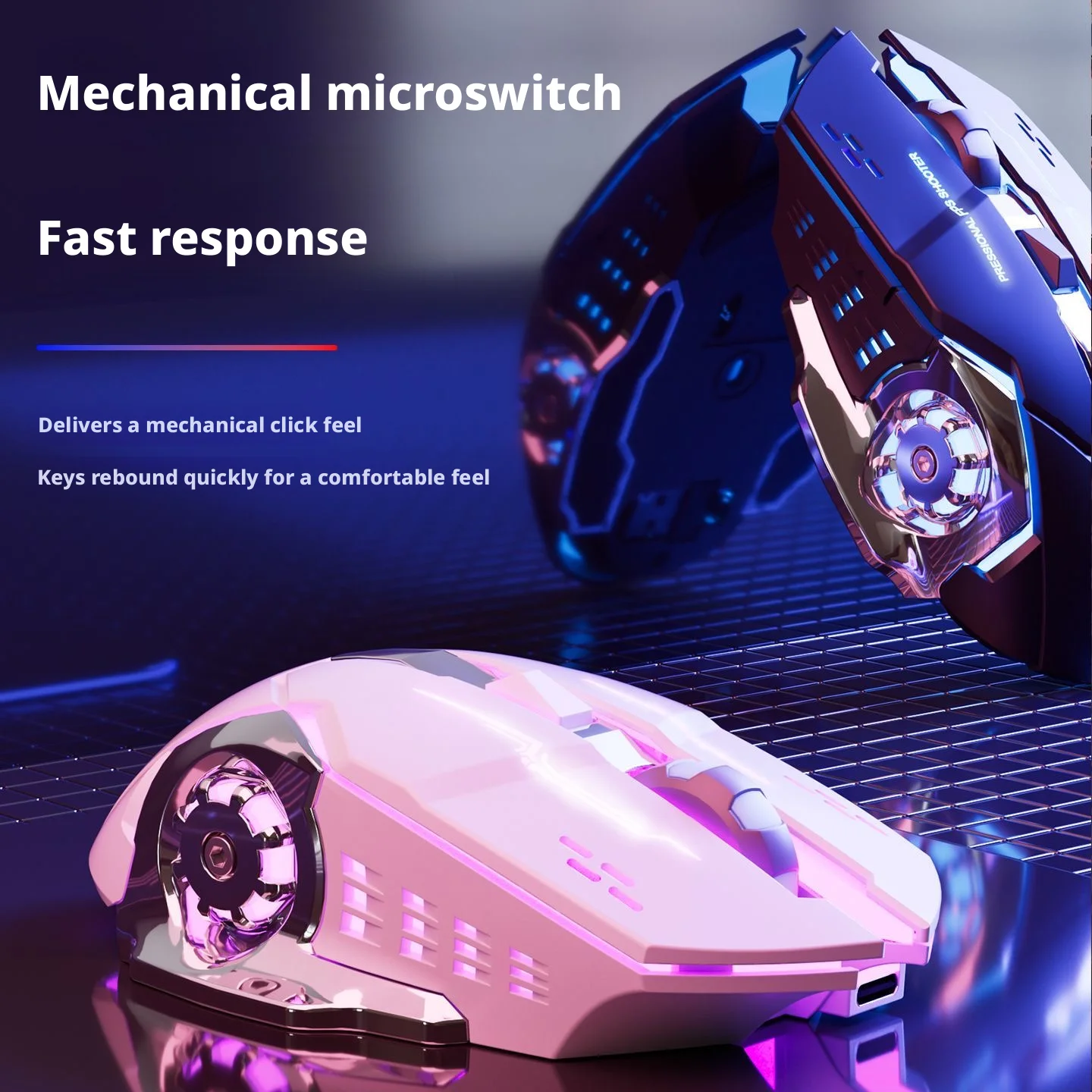 RGB Light Wireless Gaming Mous - огляд і ціна Pc Gaming X3D