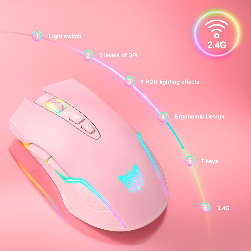 ONIKUMA CW905 Wireless/Wire Ga - огляд і ціна Pc Gaming X3D