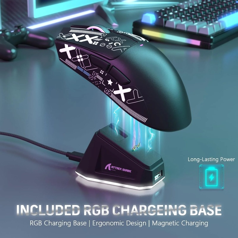 ATTACK SHARK X11 Wireless Gami - огляд і ціна Pc Gaming X3D