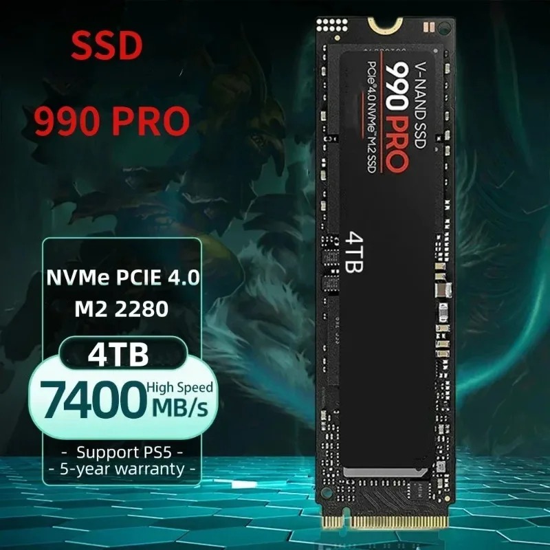 Genuine 990 PRO M.2 2280 NVMe  - огляд і ціна Pc Gaming Vs Ps5