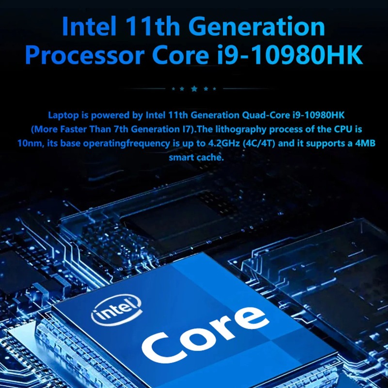 Intel Core i9-10980HK 15.6 Inc - огляд і ціна Pc Gaming Intel Core I9