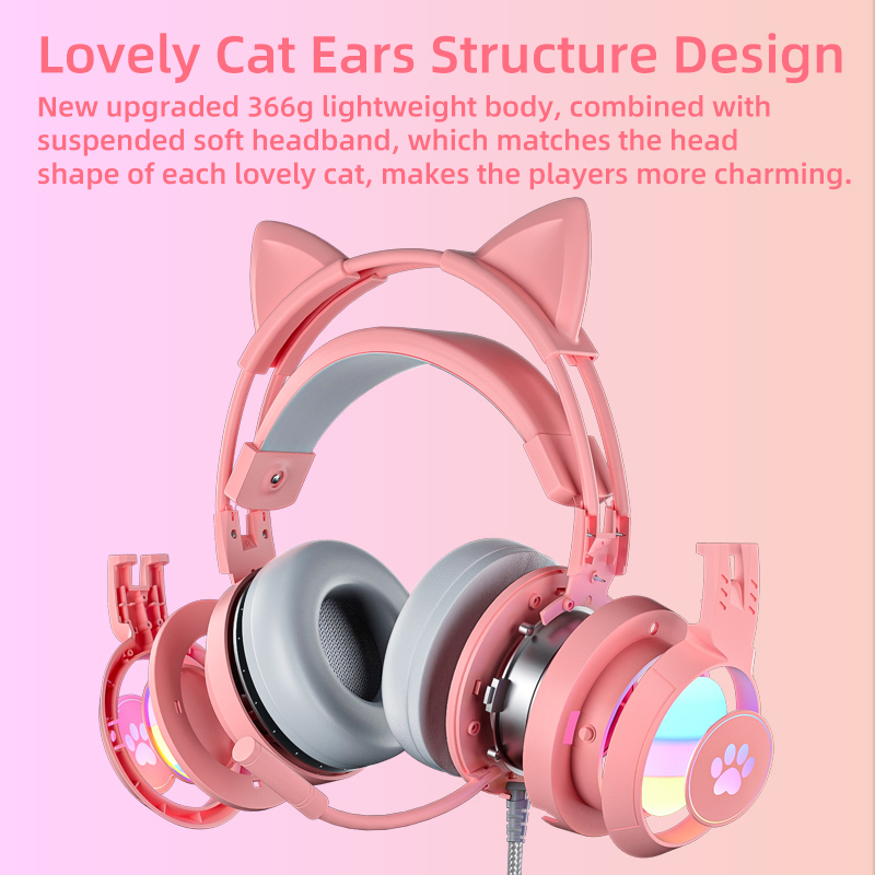 Pink Gaming Headset for PC, PS - огляд і ціна Pc Gaming Vs Ps5