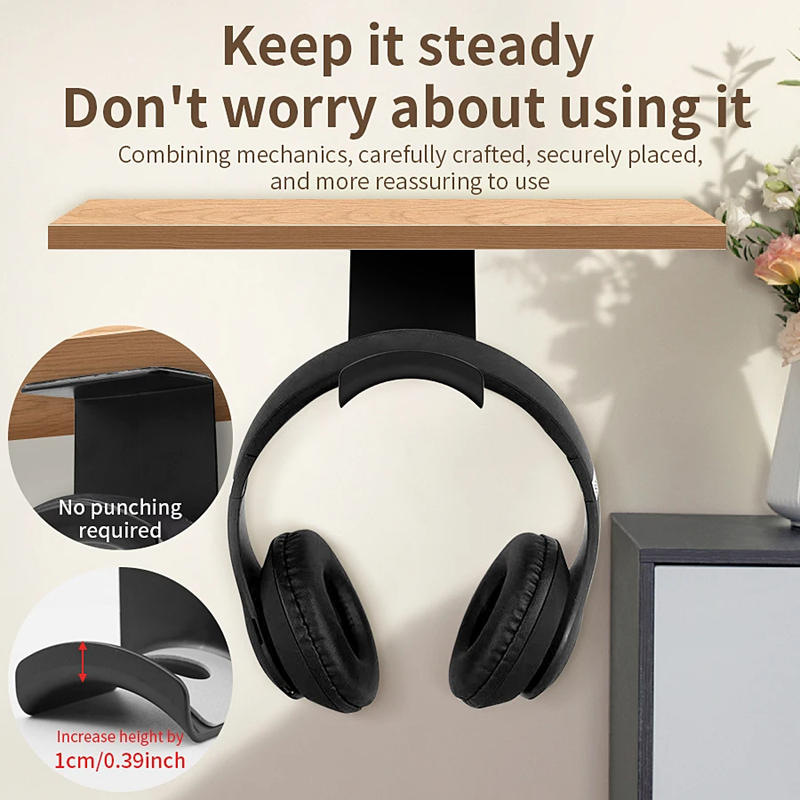 Universal Headphone Stand Adhe - огляд і ціна Headset Stand
