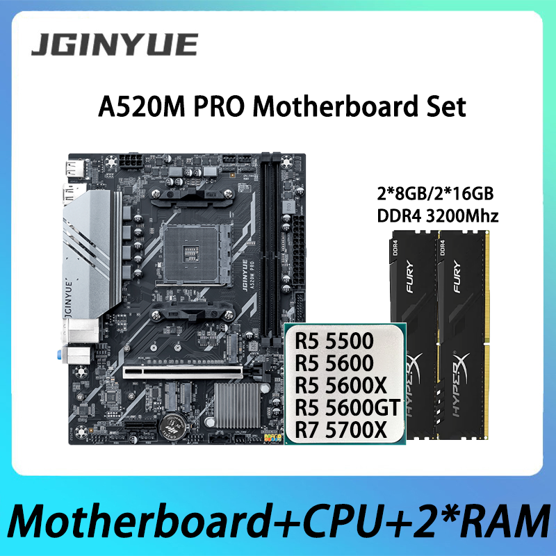JGINYUE A520M PRO Motherboard  - огляд і ціна Pc Gaming Video