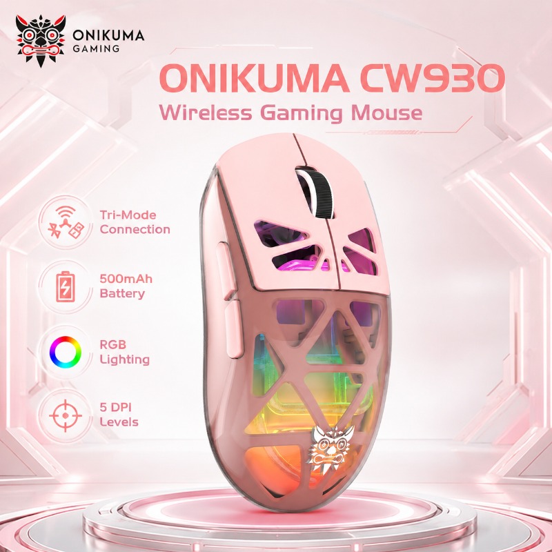 ONIKUMA CW930 Wireless Transpa - огляд і ціна Pc Gaming X3D