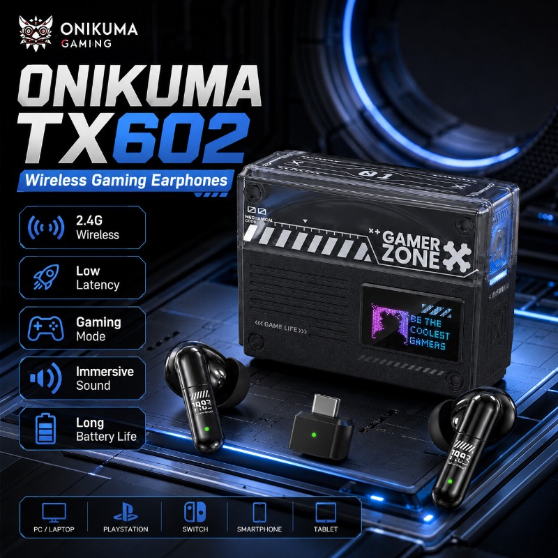 ONIKUMA TX602 Bluetooth Gaming - огляд і ціна Pc Gaming Vs Ps5