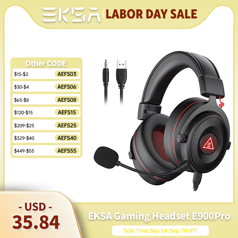 EKSA E900 Pro Gaming Headset 7 - огляд і ціна Pc Gaming Vs Ps5