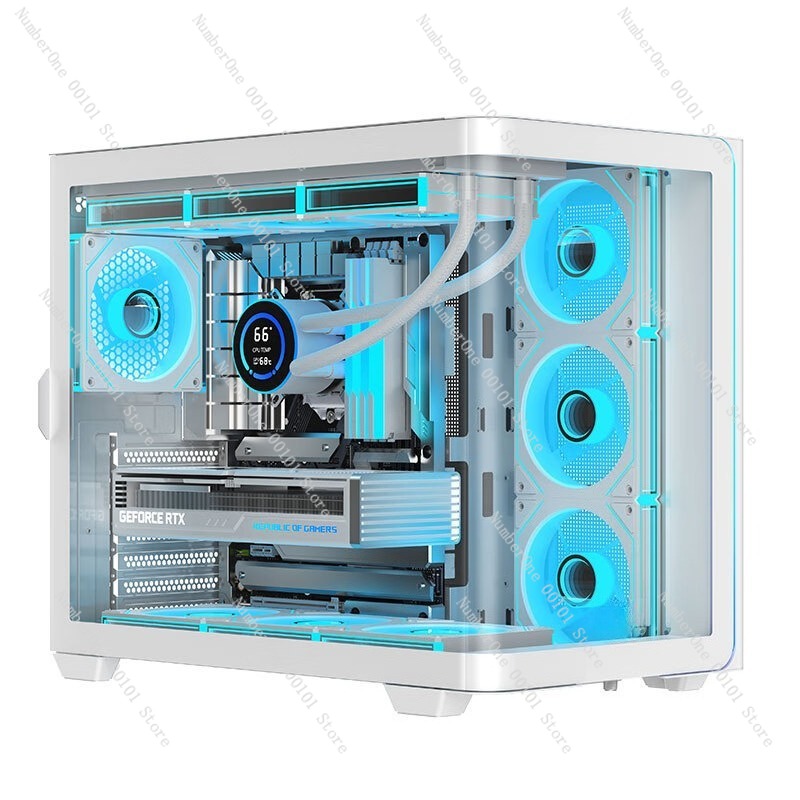 Panoramic Curved Glass Desktop - огляд і ціна Pc Gaming Desktop