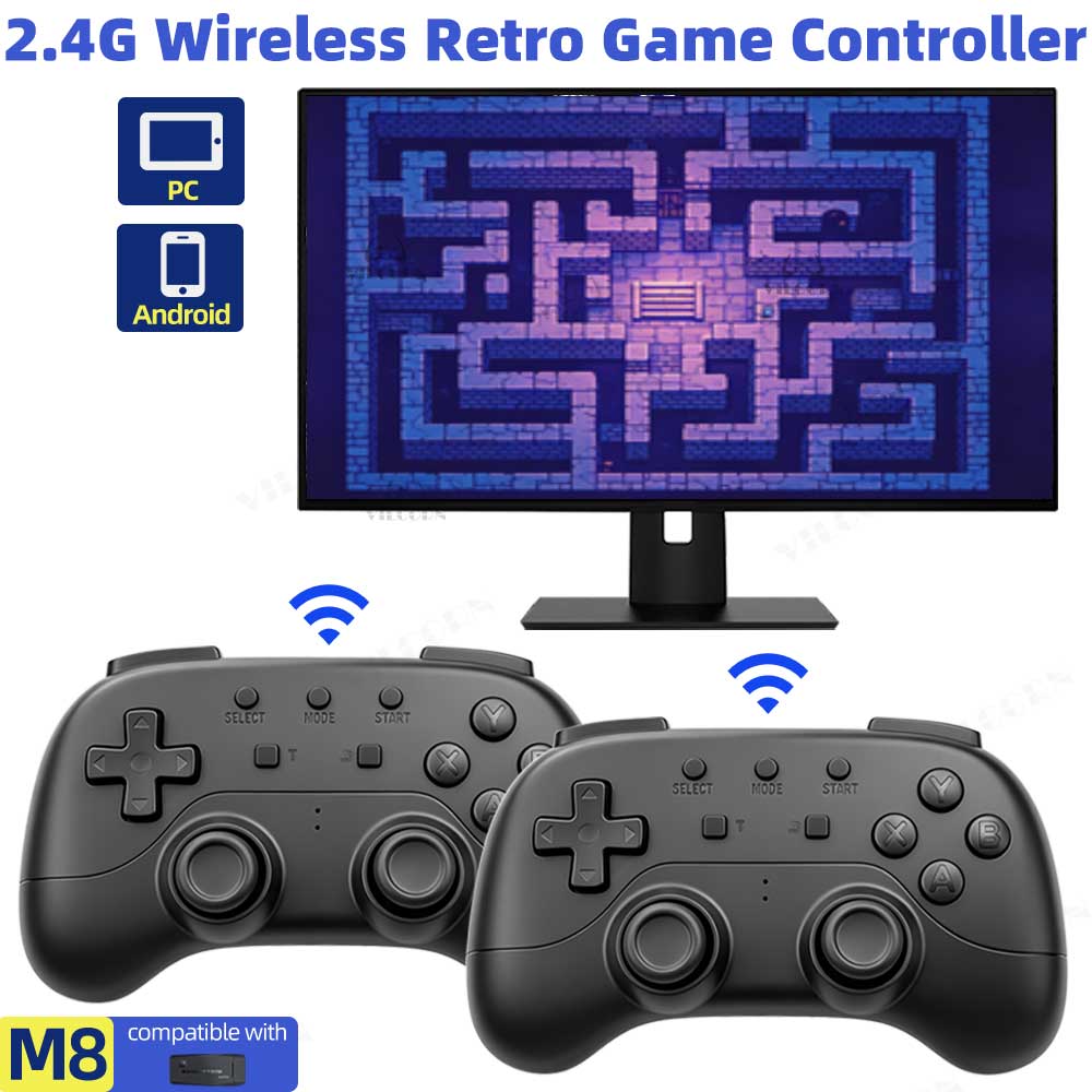 2.4G Wireless Gamepad No Delay - огляд і ціна Android Gaming Emulator Pc