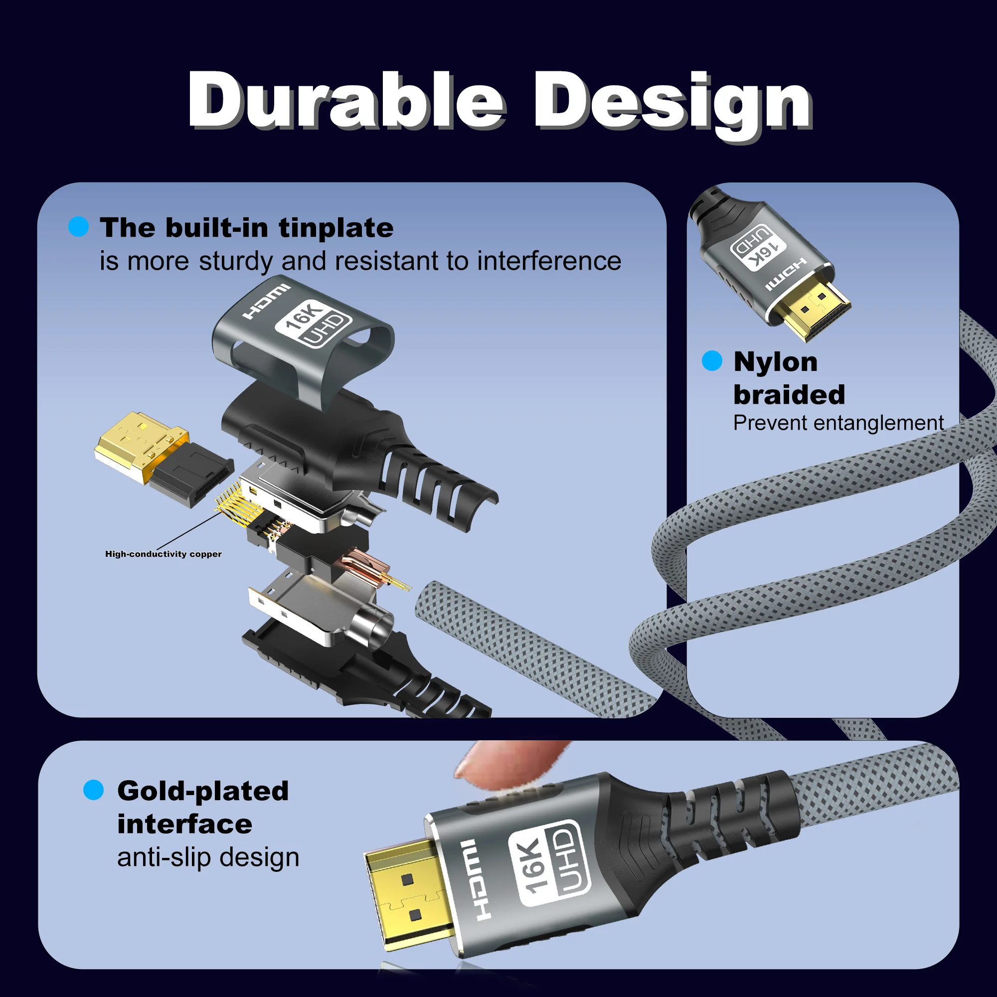 HDMI 2.2/2.1/2.0 Cable 16K@60H - огляд і ціна Pc Gaming Vs Ps5
