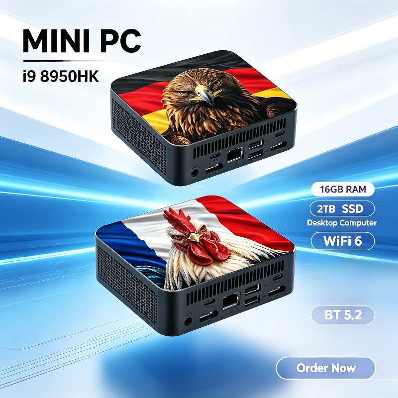 Intel i9 8950HK 2026 Mini Desk - огляд і ціна Pc Gaming Portable